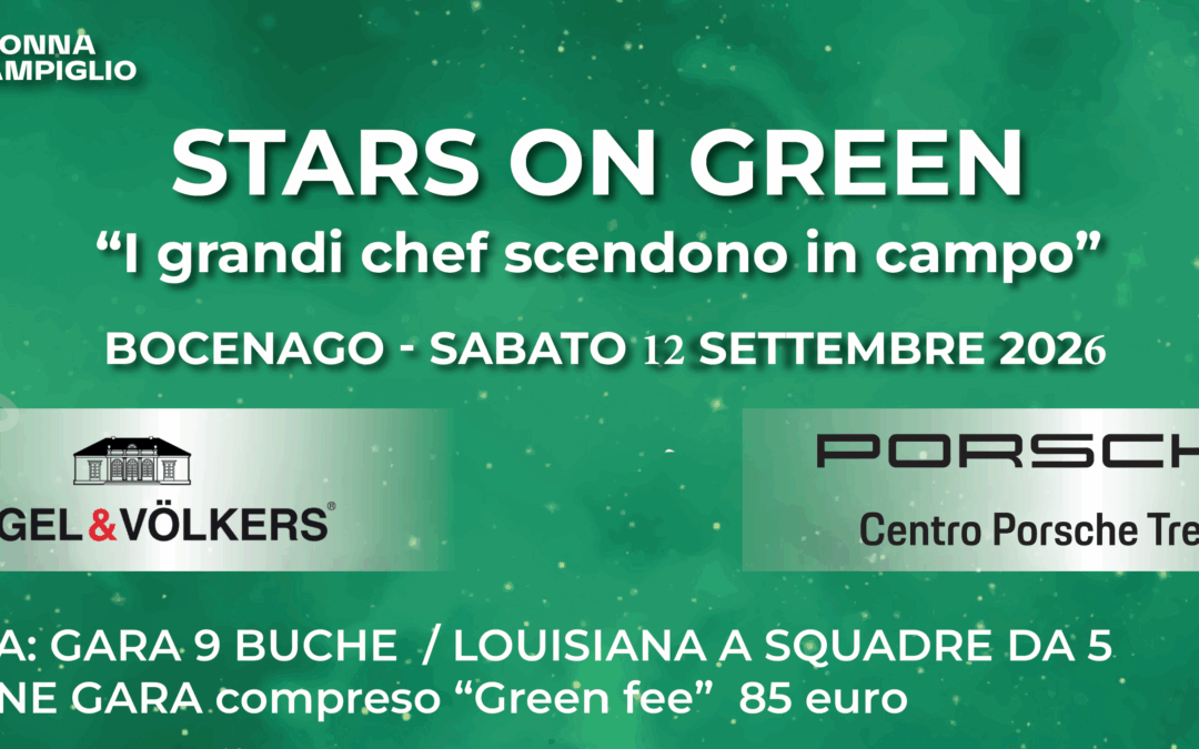 STARS ON GREEN  Sabato 12 Settembre 2026