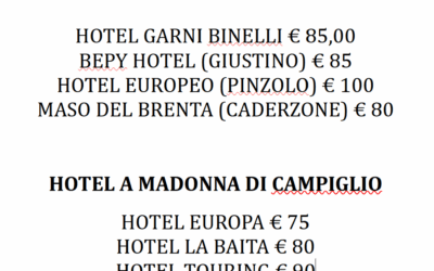 HOTEL CONVENZIONATI PRO AM COLMAR 21-22 LUGLIO 2026